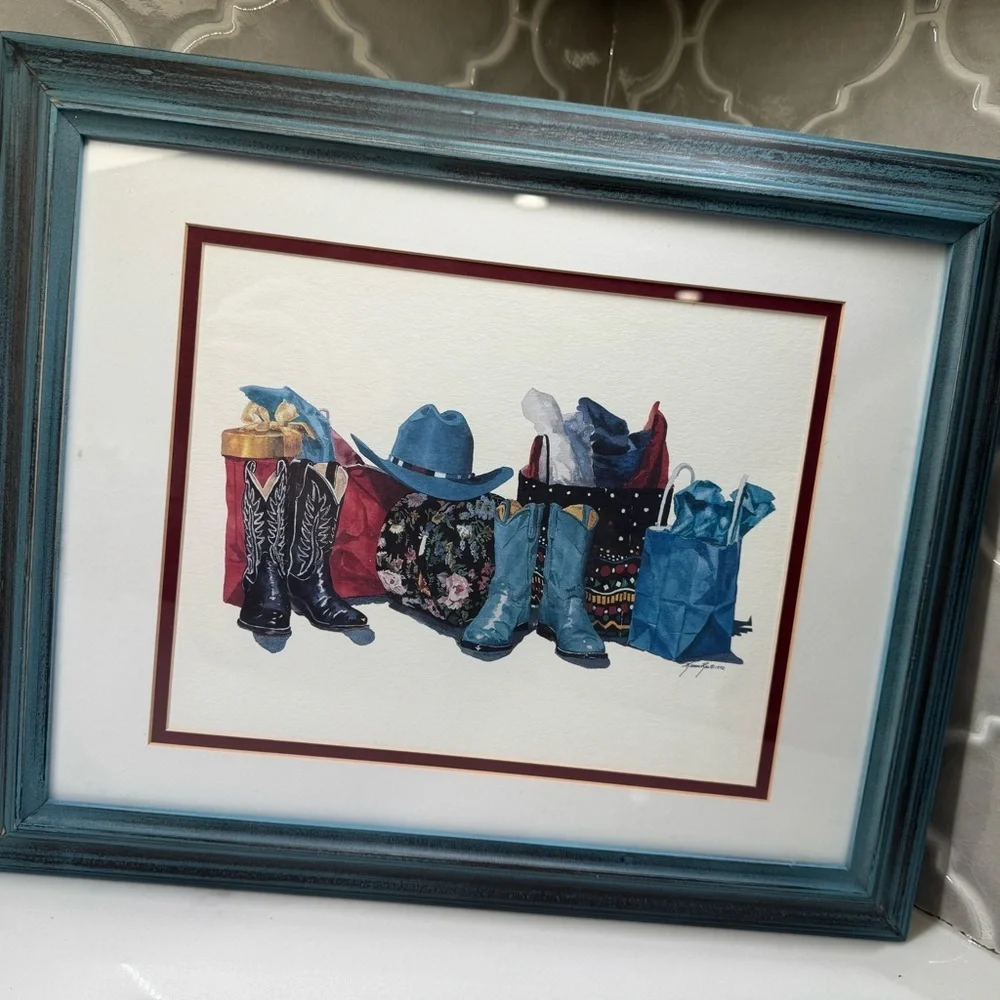 Cowgirl decor